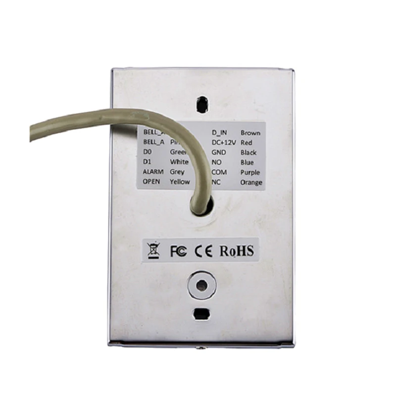 Waterproof metal password access control Waterproof Rainproof Cover Outdoor Door Opener Electronic Lock System