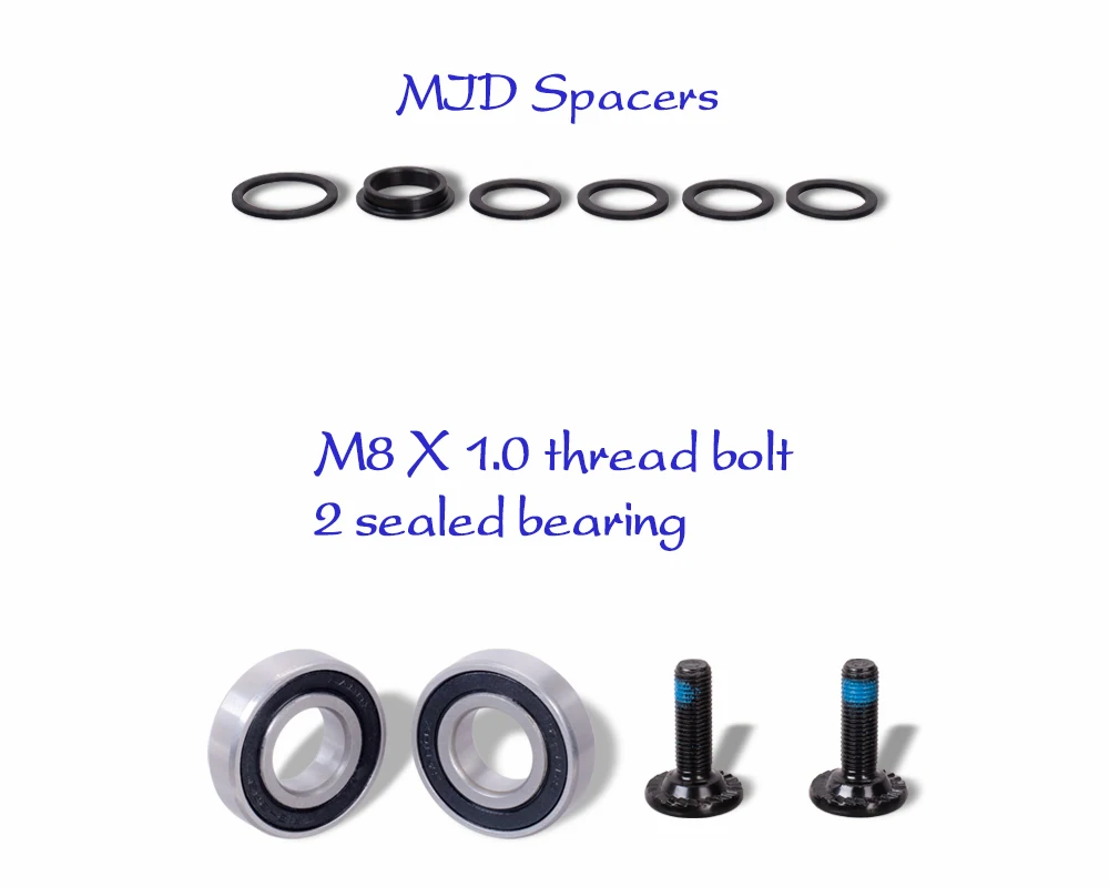 Description Picture 6 of itemFunsea Crankset BMX Big Cruiser Wheelie Stunt Bike Crank MID Bottom Bracket Kit 145mm Bike Accessories Chromoly Arms Chainring