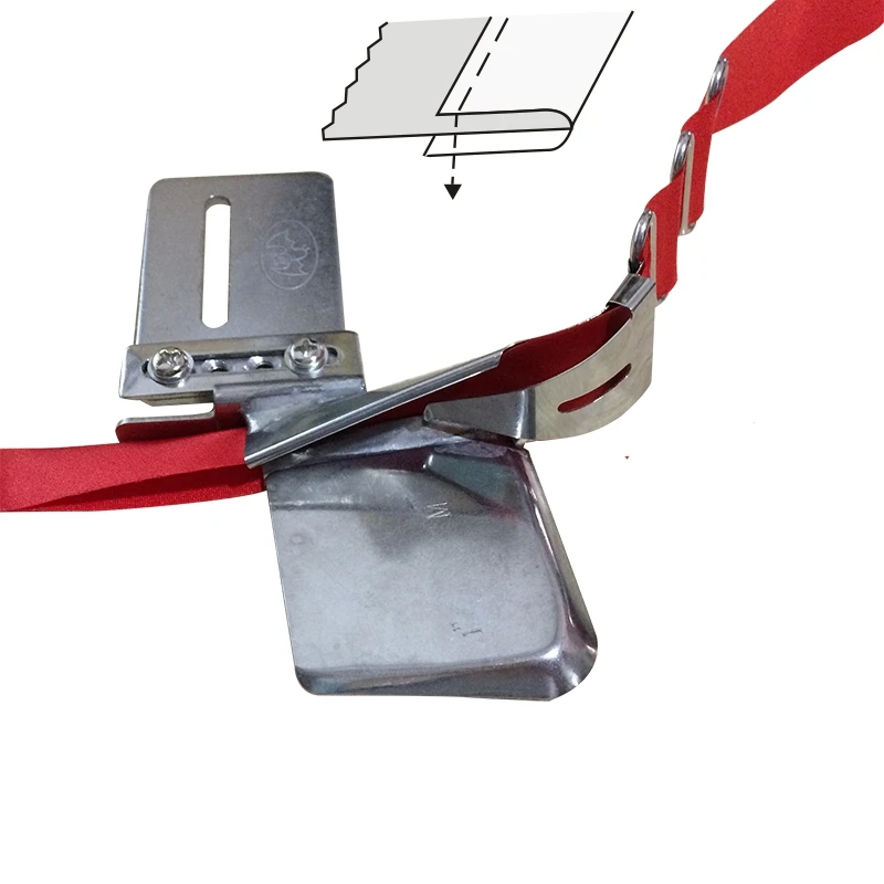 

Швейная машина Lockstitch, складное плоское приспособление для подшивки, цилиндр с одним зубцом