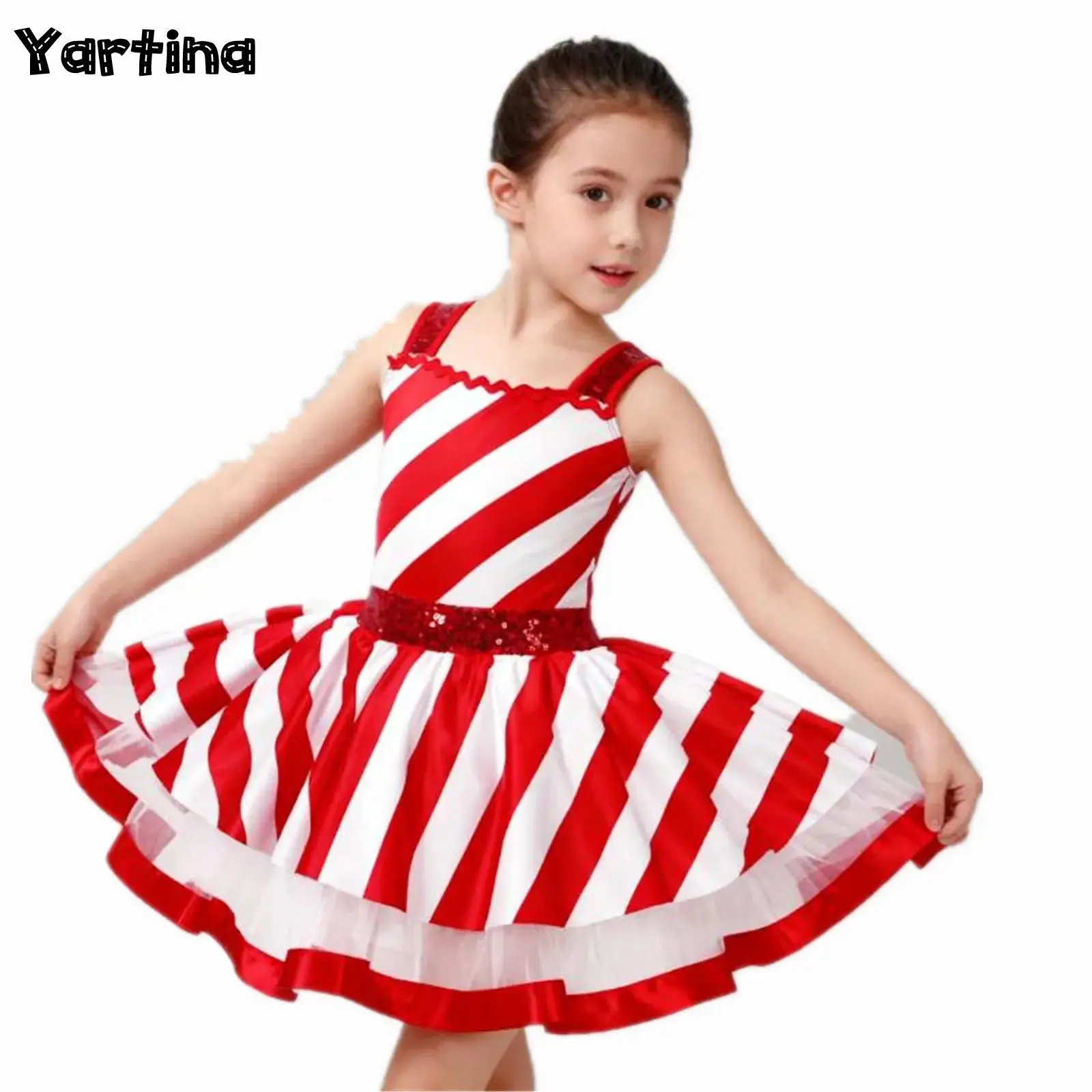 Kids Girls Ballet Tutu Dance Costume Candy Cane Mrs Santa Claus Christmas Costume Artistic Figure Skating Twirling Leotard Dress - AliExpress 200000532 Kids Girls Ballet Tutu Dance Costume Candy Cane Mrs Santa Claus Christmas Costume Artistic Figure Skating Twirling Leotard Dress - AliExpress 200000532