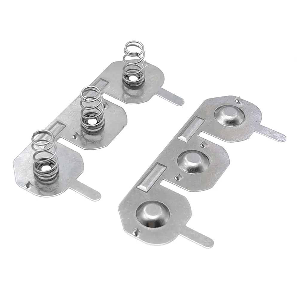 20 Ressorts De Contact Pour Piles - Dimensions 20x7 Mm - Pour Bornes Positive Et Négative (bipolaires)