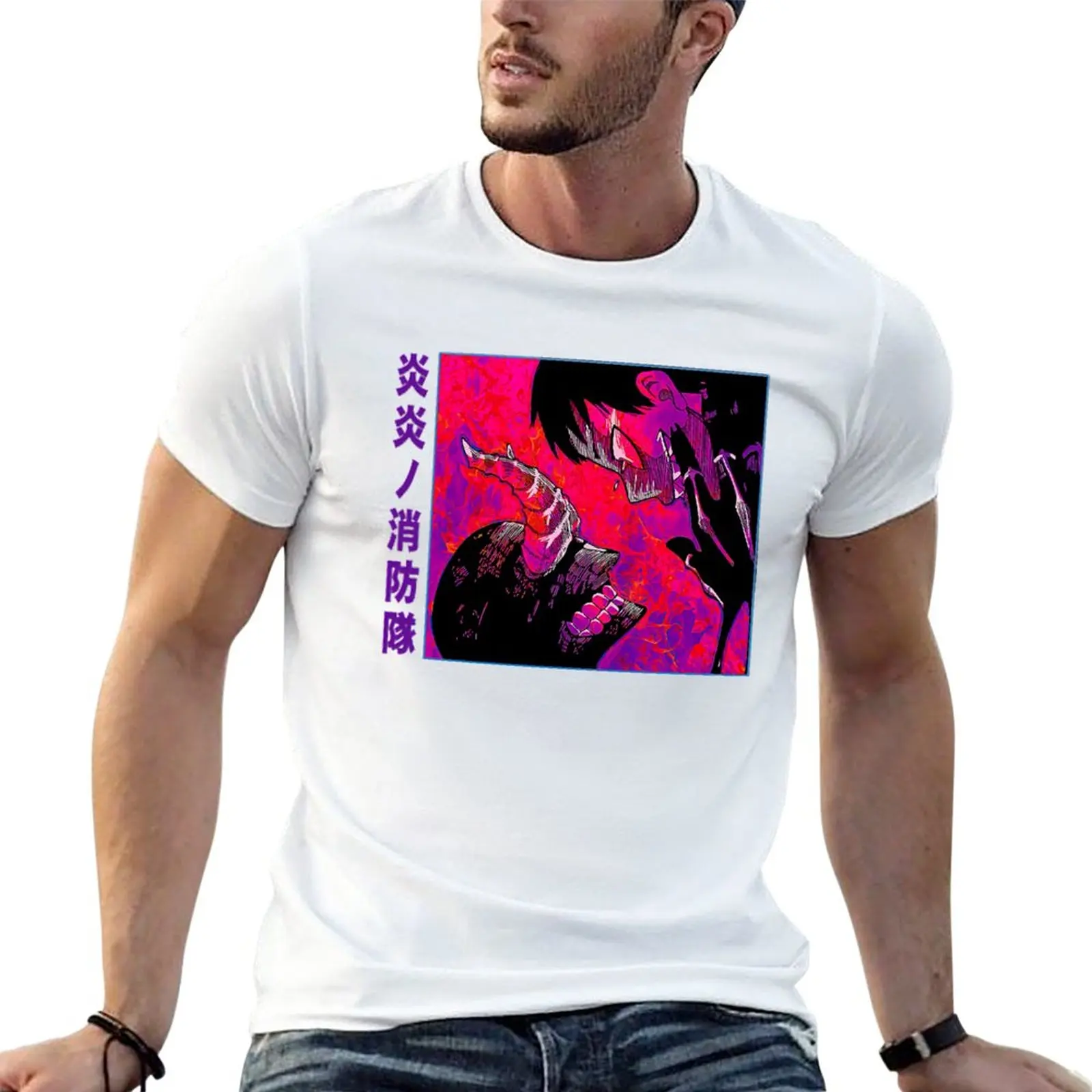 

Enen no Shouboutai T-Shirt sublime customs design your own tees mens graphic t-shirts funny