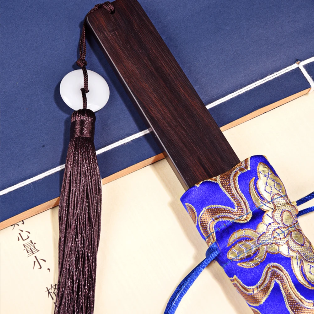 Ebony Wood Solid Wood Paddle Whip,Handmade Deluxe Riding Crop whip,Bat Horse Whip with Tassels 2