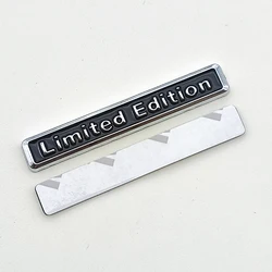 Limited Edition 3D Metal Logo Emblem & Decals (Black Silver)