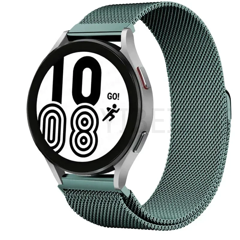 Milanese Loop Metal Magnetic Bracelet Strap - Elegant Design
