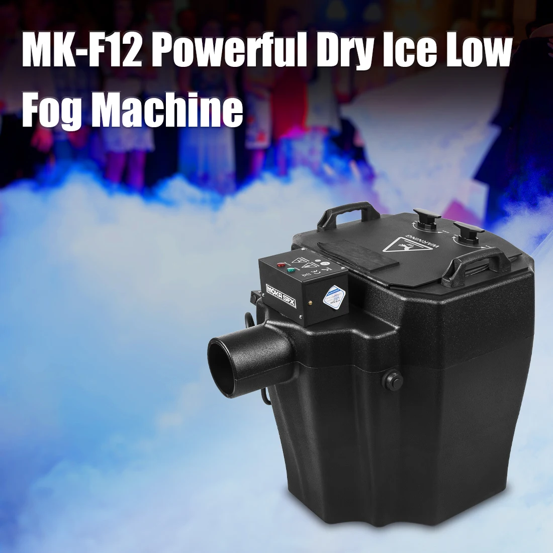 MOKA6000wDryIceFogMachinewithFlightCasePowerStageLowGround