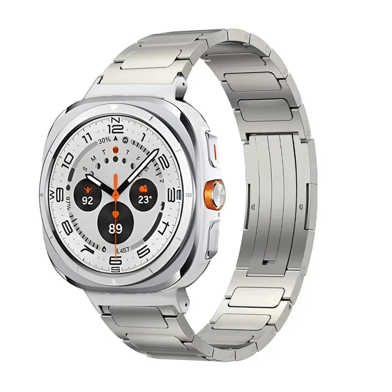 Titanium Strap with Stainless Steel Buckle Bracelet