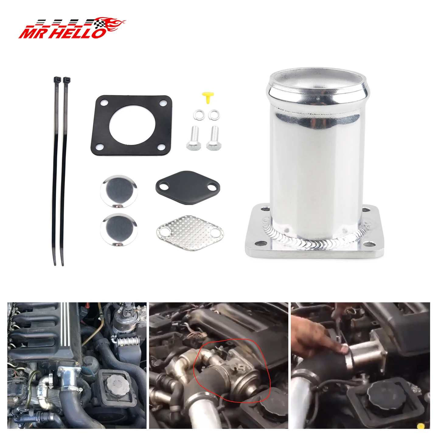ERSETZEN BLANKINGROHR Für BMW E46 3 5 7 SERIE X5 M47 M57 M67 E39 E65 E83 E38