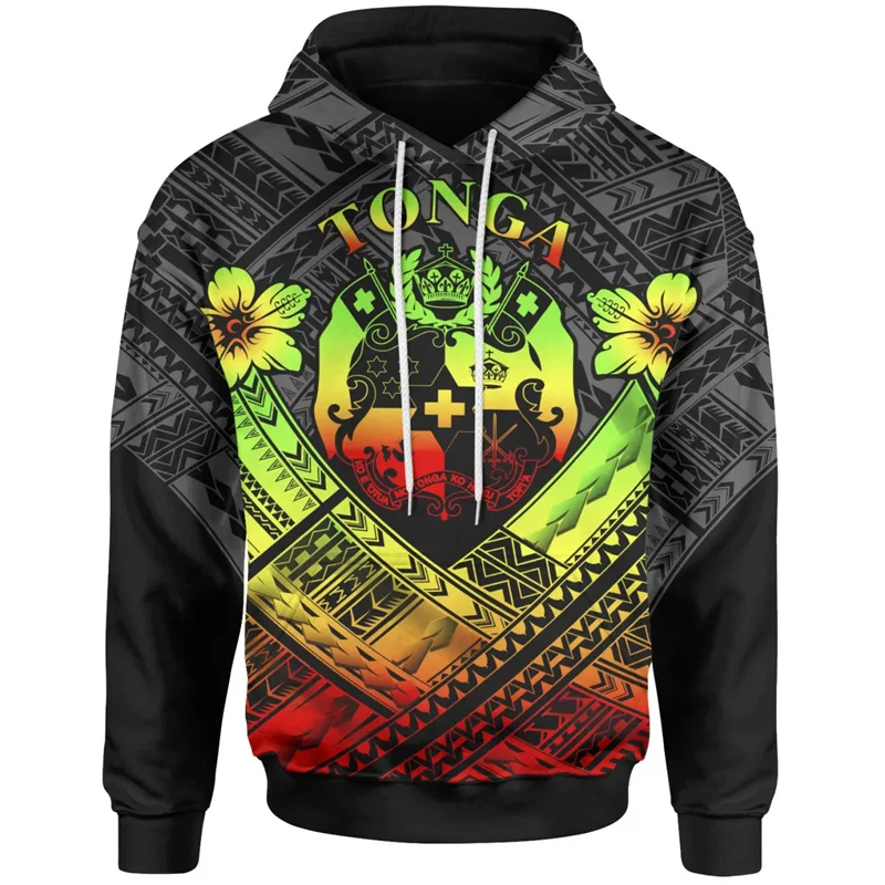 thumbnail image 1 of Nuevas sudaderas con capucha con estampado 3D del Día Nacional de Tonga, escudo de armas de Tonga, polinesia, para hombres, moda, niños, sudaderas con capucha, 1 of 4