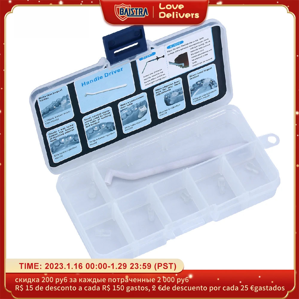 Dental Mini Orthodontic Accessories Injection Moulds Ortho Mould Starter Kit 1 Handle Driver 6