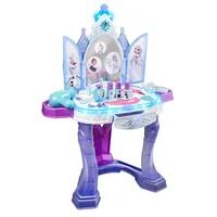 [Disney] Kids Cosmetics AIR GESTURE Frozen princess Makeup Playset lipstick ring perfume for kids play house toys for girls gift 2