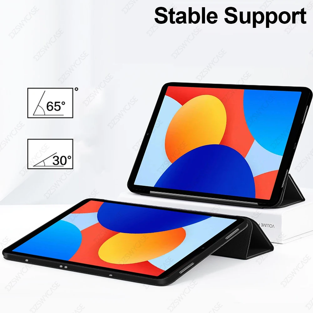 Silicone Slim Trifold Stand Tablet Case with Auto Sleep/Wake and Smart Cover
