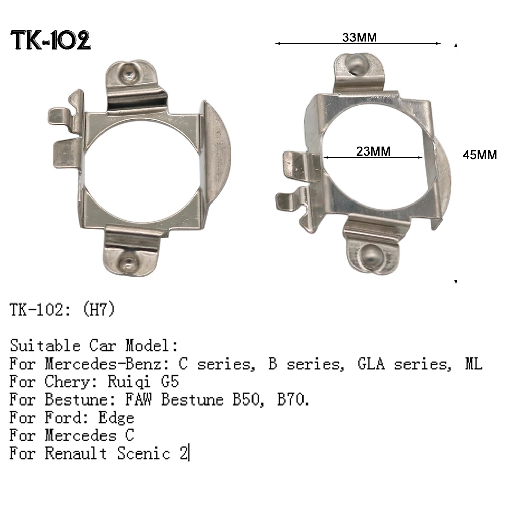 H7 Bulb Holder Special LED conversion Kit for Renault - Type 4