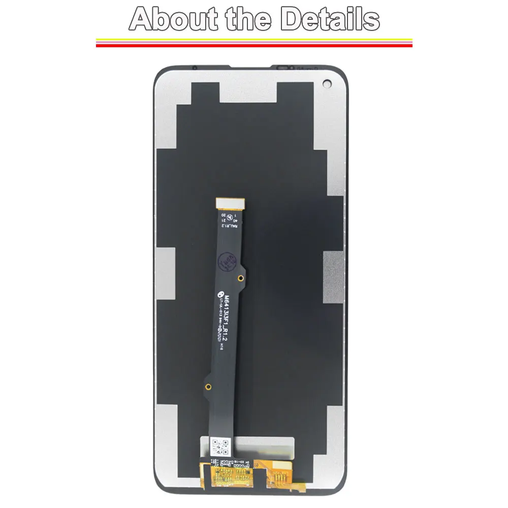 LCD Display Touch Screen Digitizer Assembly Replacement for Motorola Moto G8 Mobile Phone