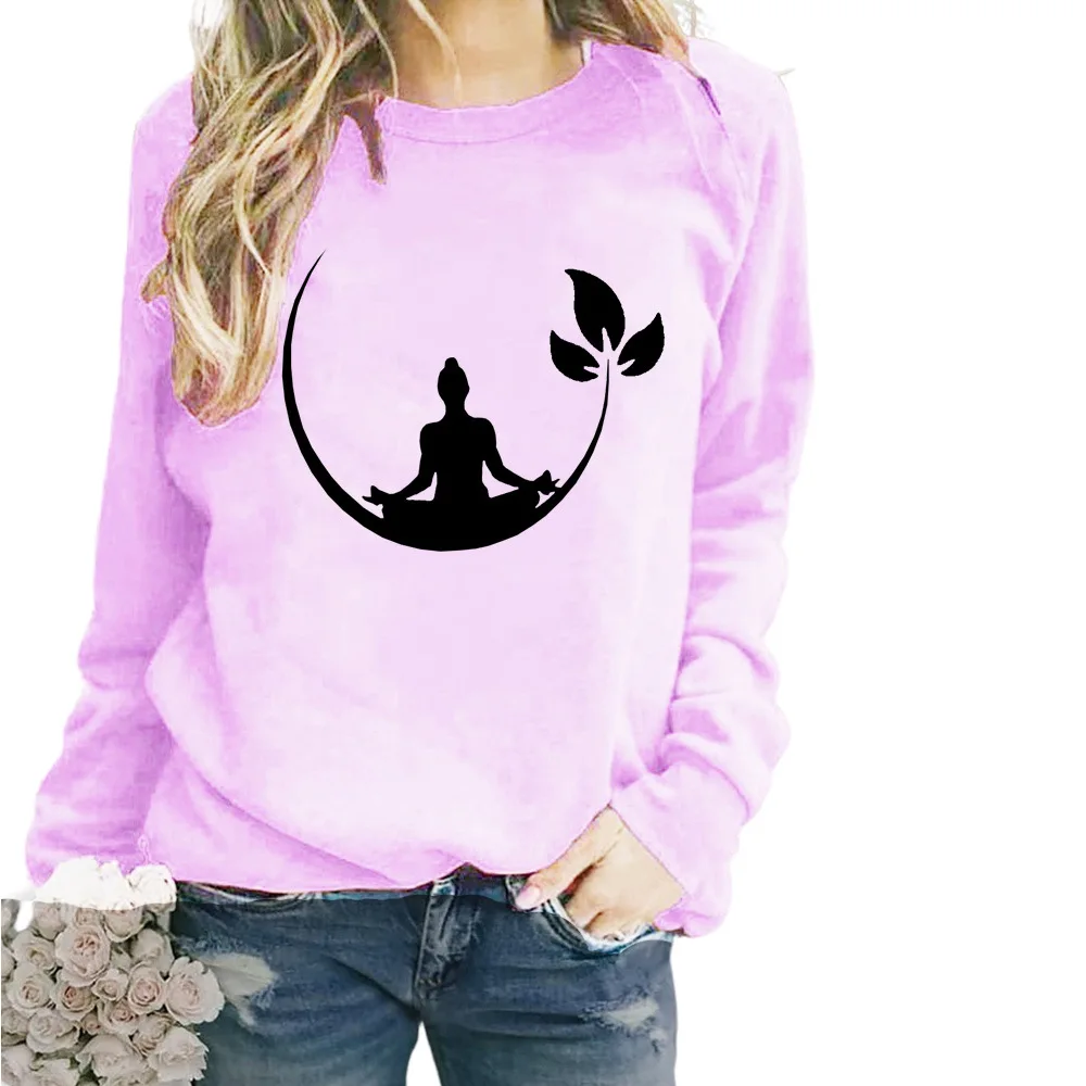 

Funny Pattern Autumn Winter Women's Top Print Casual Loose Sweatshirt HB046