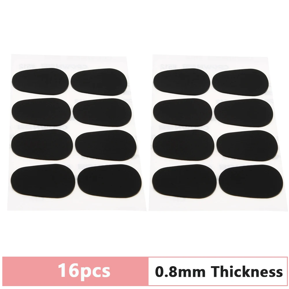 8pcs/16pcs Saxophone Accessories Standard 0.5mm/0.8mm Alto Tenor Saxophone Mouthpiece Cushions Pads