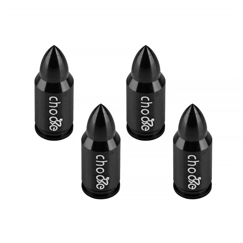 5 Bouchons De Valve Vélo Presta En Aluminium Rouge - Légers, 18x6x6 Mm, Lot De 5
