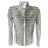 Retro Multicoloured Michael Handmade Jacket History Outwear Wrapped in String for impersonator 3