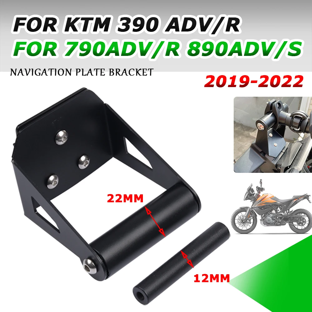 

Motorcycle Phone Holder Windshied Mount Navigation Plate Bracket GPS Holder For KTM 390ADV 790ADV 390 790 Adventure R 890 ADV S