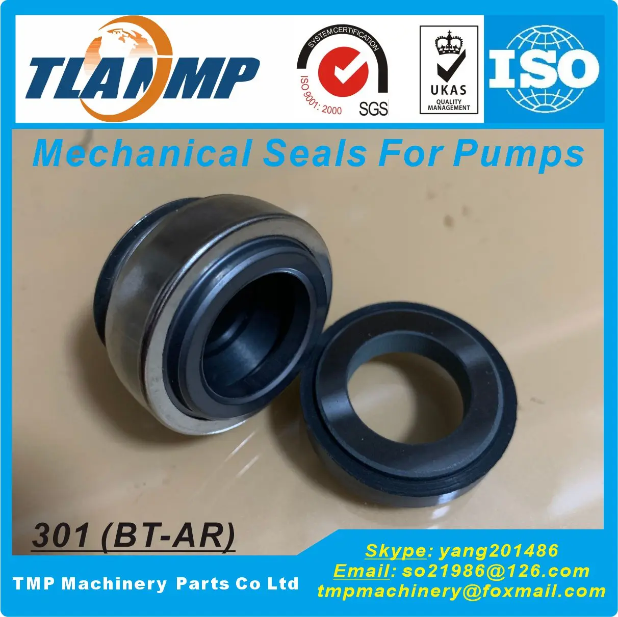 301-28 , BT-AR-28 TLANMP Mechanical Seals For Water Pumps Equivalent to BT-AR Seal