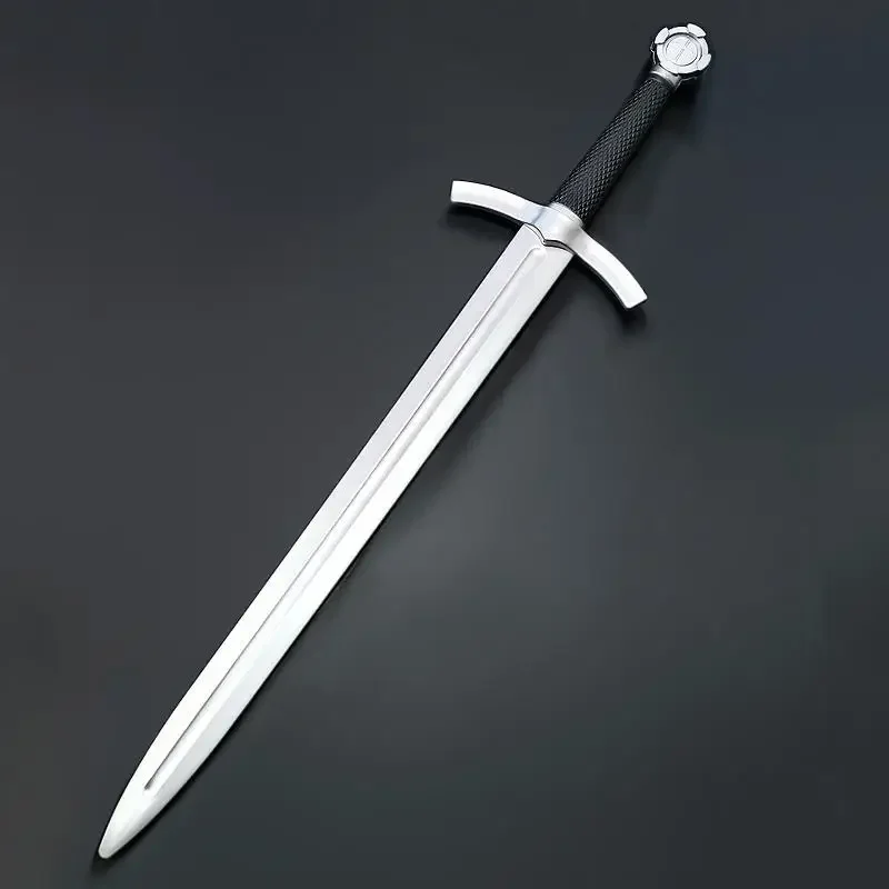 Knight Sword Weapon Prop Children's Toy Cosplay Templar Order Performance Plastic Samurai Knife Sword Prop Outdoor Toy For Teen 3