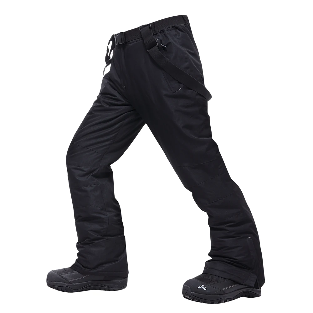 Men's Skiing Pants Warm Outdoor Working Fishing Clothes Waterproof Thinken Snow Trousers Winter Snow Snowboard Pants Men skiing pants