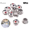 10Pcs Faucet Handle Hot Cold Water Sign Red Blue Label Decoration Cover Kitchen Bathroom Mixer Tap Indicate For Faucet Handles 1