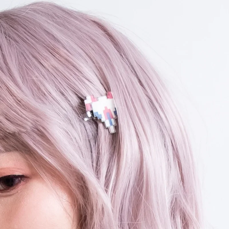 Anime Chiaki Nanami Hair Clip Super Dangan Ronpa Cute Plane Hairpin Props Cosplay Accessories