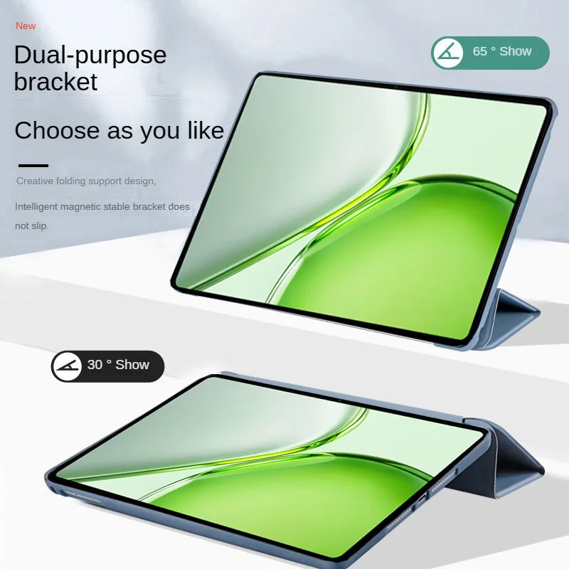 Silicone Fold Stand Case for 13-inch Tablet - Soft Back Protective Cover