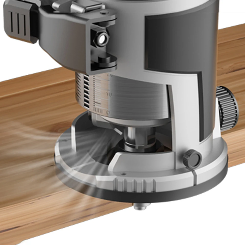 Wood Router Woodworking Tools Wood Trimmer Compact Router Tool Set