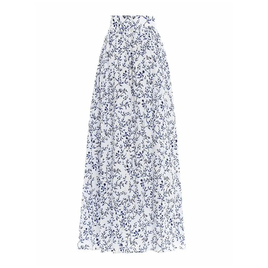 2023 New Small Fresh Ins Floral One-piece Swimsuit Women's Beach Suit Skirt Fashion Swimwear Summer Beach Wear Cover Up