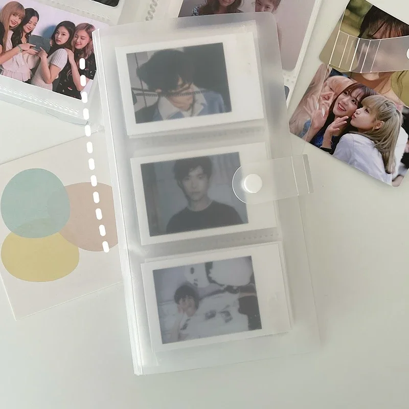 Clear Photo Album Idol Photocard Holder Book Mini Album Stickers Book Binding Machine Kpop Poster Binder photo album photo card holder photocard holder photocards collection
