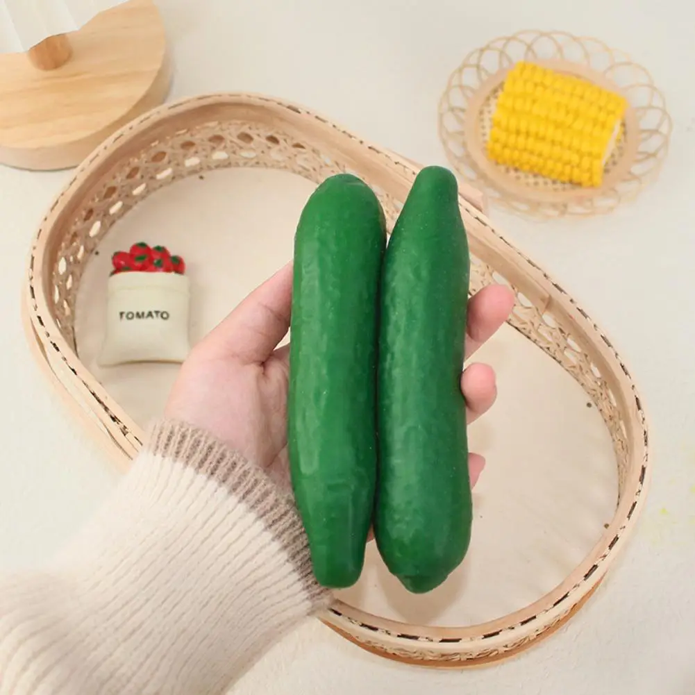 Simulated Cucumber Squeeze Toy Slow Rebound Stress Relief Prank_voghion.com