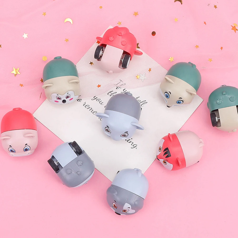 

Pull Back Toy Car for Children, Small Animal Car, Birthday Party Favors for Pinata Fillers, Carnival Prizes Toy, 10Pcs