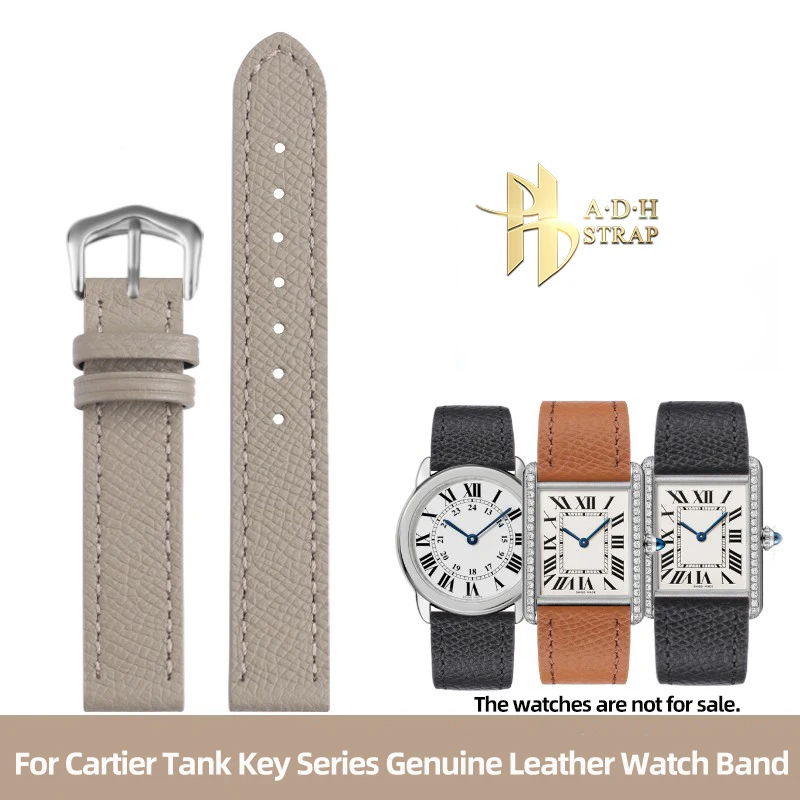 Orologio Da Donna In Vera Pelle Con Motivo A Palmo Alla Moda Per Cinturino Per Orologio Tank Cle De Cartier W5200005 Wsta0042 Bracciale 16 18