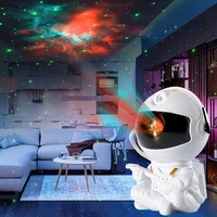 Star Projector Galaxy Night Light Astronaut Space Projector Starry Nebula Ceiling LED Lamp for Bedroom Home Decorative kids gift 2