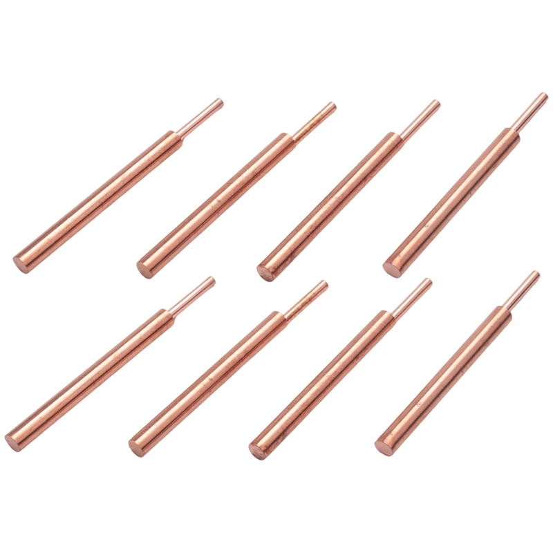 Welding Needle Aluminum Oxide 3mm Eccentric Rod Welding Machine Pen Brazing Battery Nickel Plate 8PCS