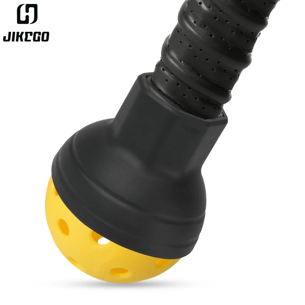 JIKEGO Pickleball Balls Retriever Picker Upper Silicone Racket Accessoried Pick Up Pickleball Balls Without Bending Over new portable golf pick up scoop balls grabber retriever golfer tackle accessory golf ball retriever telescopic golf ball picker