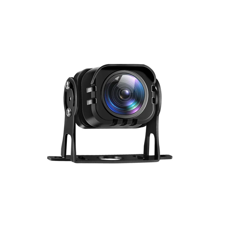 140 ° AHD 1080P 후방 카메라 어안 와이드 앵글 렌즈 스타라이트 야간 시야 자동차 후방 카메라 버스 트럭용 4핀 와이어