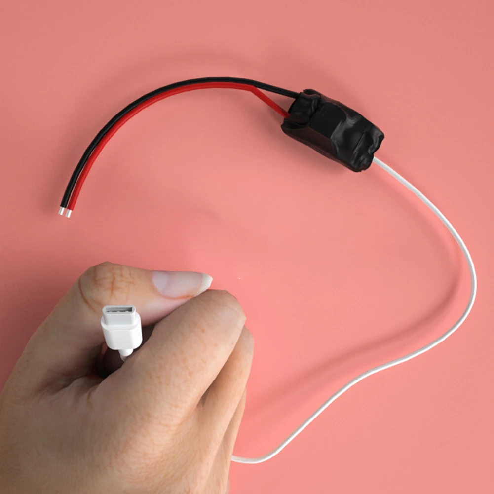 1 PCS Current Transformer 220 To 5V Transformer Plastic Wireless Camera Transformer Household Power Monitoring Adapter