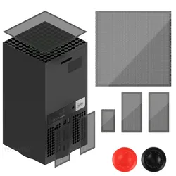 Gaming Console Cooling Fan Dust Filter Cover - Enhanced Dustproof Accessory (1 Piece)