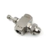 Air Water Mixing atomizing nozzle, Adjustable Air Atomizer Nozzle, Stainless Steel Pneumatic Spray Jet, Two Fluid Nozzle 6