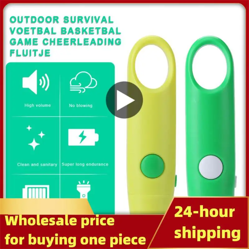 

Junction Electronic Whistle Referee Tones Basketball Football Training Outdoor Survival Electronic Whistle Cheerleading Whistles