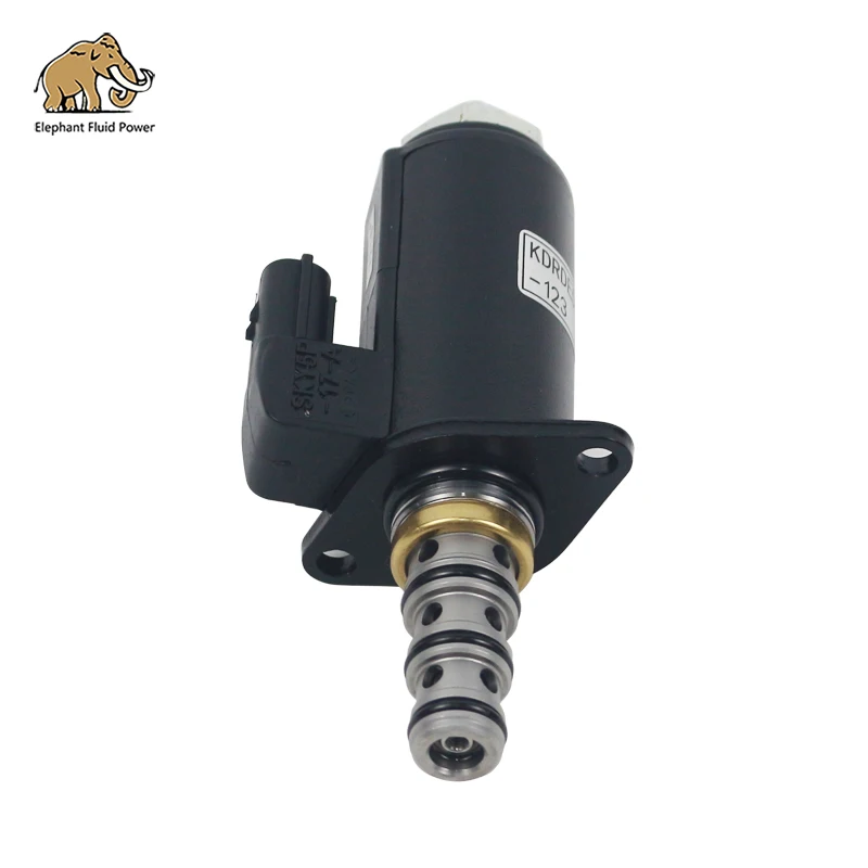 새로운 도착 Kobe YN35V00052 F1/KDRDE5K-31-30C50-123 SK200-8/250/260-8/330/350-8 용 직접 비례 제어 솔레노이드 밸브