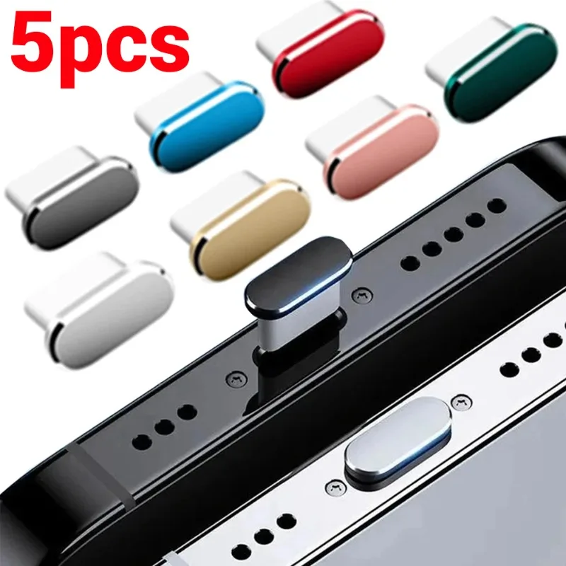 12 Stück USB-C Staubschutz Set - Ladeanschluss Abdeckung Für Phone 15/16