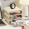 UFORU Cosmetics storage box Home dressing table Advanced sense bedroom large capacity removable drawer desktop storage cabinet 5