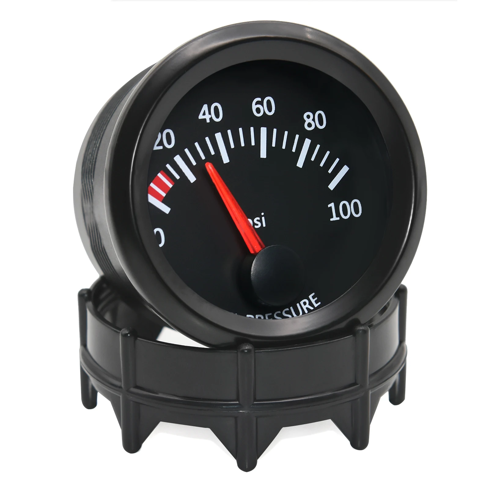 52mm boost gauge water temp oil temp oil pressure turbo pressure gauges voltmeter air fuel ratio EGT car meter exhaust gas temp images - 6