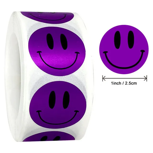 100-500pcs Labels Teacher Child Smiley Thank You Stickers Baking   for Wedding Pretty Gift Cards Envelope Sealing Label Stickers 