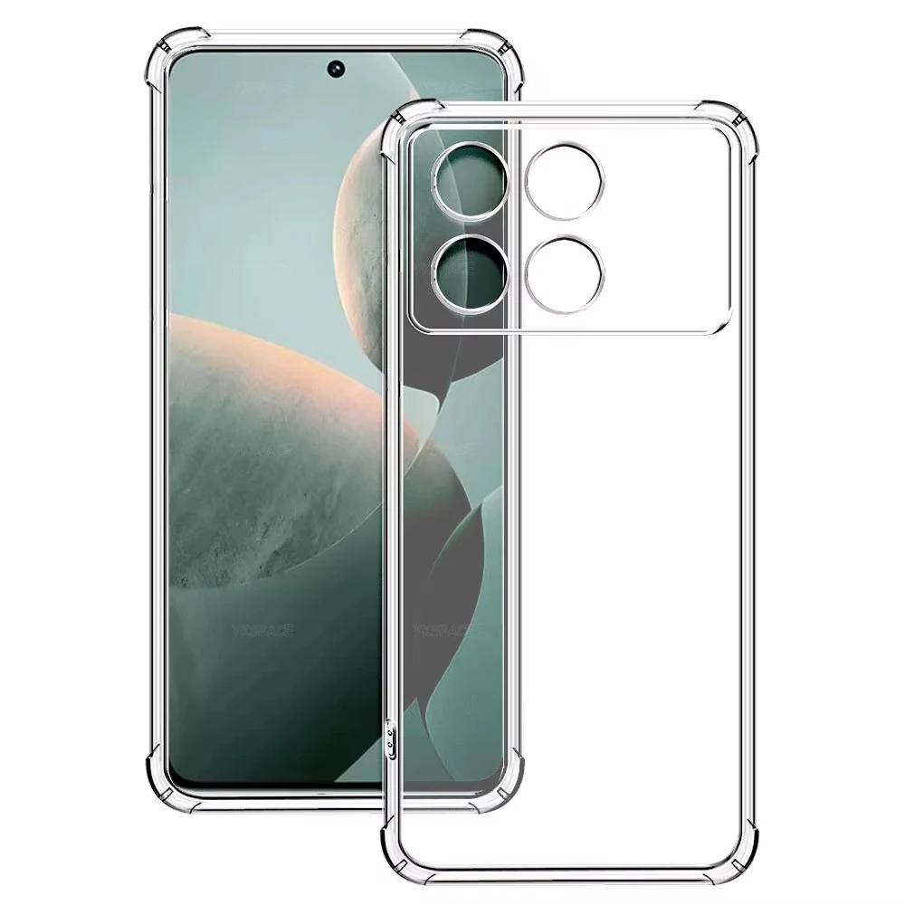 Shockproof Soft Silicone Airbag Clear TPU Phone Case