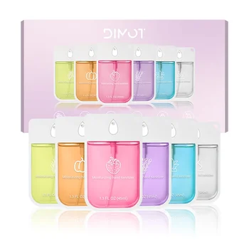 10/6 pz-scatola Potente Disinfettante Per Le Mani Spray Mini Carta Spray Pulizia Portatile Lavaggio A Mano Spray Riutilizzabile Idratante 1.28 Oz/45ML